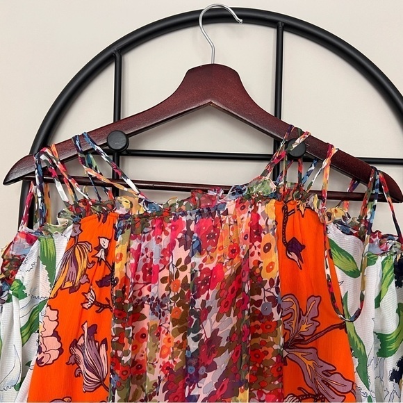 NWT Tory Burch Runway Collection Shasta Floral Dress Sz 4 - Picture 16 of 16